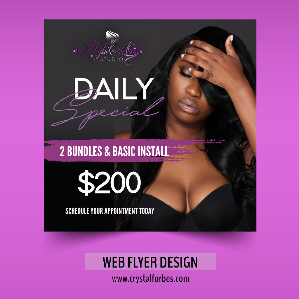 Web Flyer Design