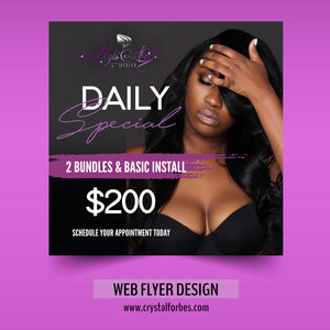 Web Flyer Design